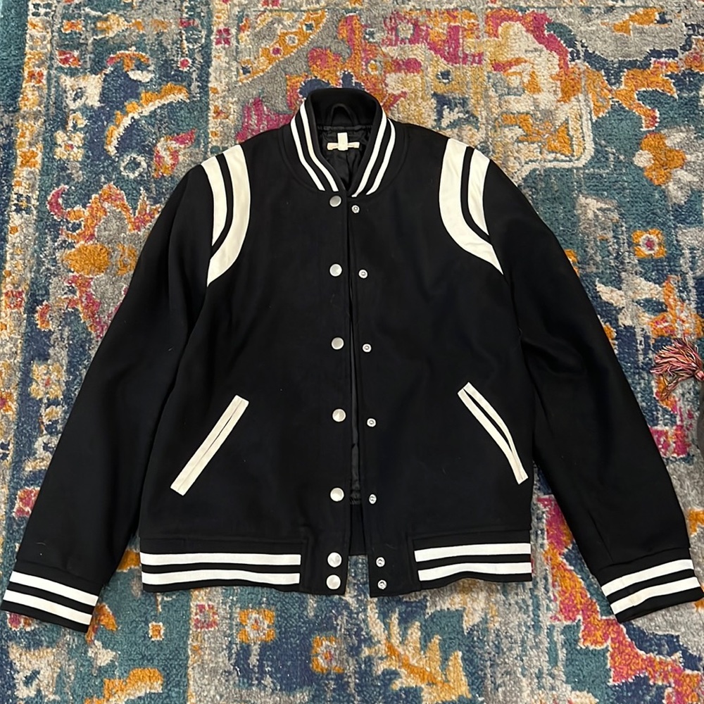 Urban outfitters/ silence and noise varsity jacket